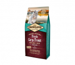 Carnilove Fresh Carp&Trout Sterilised Adult begrūdis, sausas maistas sterilizuotoms katėms, 2 kg