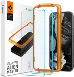 Spigen Alm stiklo. TR 2 vnt. grūdinto stiklo apsauginių plėvelių rinkinys Google Pixel 8A (skaidrus)