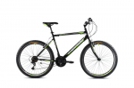 Kalnų dviratis Capriolo Passion M 26", juodas/žalias