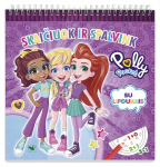 Skaičiuok ir spalvink. Su lipdukais. Polly Pocket