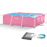 Sodo baseinas su rėmu - INTEX - INTEX 28266 - 220x150x60 cm - 1 662 L - PVC 3 sluoksnių sustiprintas nailonas