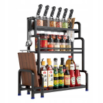 KITCHEN STANDING STOCKTAIL ORGANISER 3 pakopų, KITCHEN STANDING STOCKTAIL ORGANISER 3 pakopų