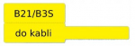 .NIIMBOT B21/B3S kabelių etiketės 25*38mm 100vnt.