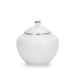 Porcelain sugar bowl 210 ml Platinum