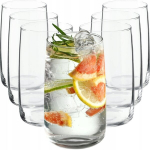 Stiklinės 480ml Gėrimams Gėrimų rinkinys 8 vnt