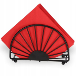 Servetėlių laikiklis Servetėlių stovas Elegant Black