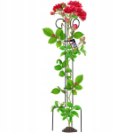 Atraminis spaustuko stovas rožėms, alpinistams, plieninis, 90 cm