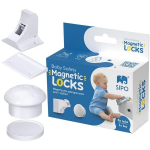 Apsauga stalčiams Sipo SBS-M4, white, 4 vnt.