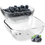 Salotų dubuo, 13,5 cm, užkandžiams, 2 vnt