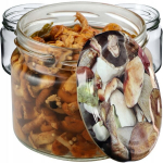 20x stiklinis indelis 330 ml konservavimo stiklainiai uogienės medaus kam&scaron;teliai Fi82