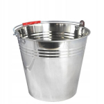 Kibiras su rankena, 5L, sidabro
