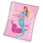 Vilnonė antklodė Nakvynė 130x170 Barbie undinėlė