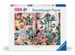 galvosūkis ravensburger 1000 vnt kačiuko kambarys rojus, Universaalne
