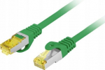 Lanberg Patchcord S/ftp Kat.6a 5m Lszh Cu Žalias