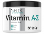 Maisto papildas Hi Tec Health Line Vitamin A-Z, 120 vnt.