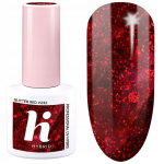 Labai mielas hibridinis lakas #232 Glitter Red 5 ml