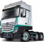 Model sunkvežimio Mercedes Actros Gigaspace Bburago 1:43