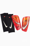 Nike CR7 Mercurial Lite futbolo blauzdinės - Raudona