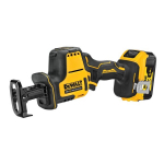 Akumuliatorinis pjūklas DeWalt DCS369P2-QW, 18V, su akumuliatoriumi