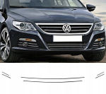 VW PASSAT CC - CHROM GRILL Bamperio lipdiniai Formuotas bamperis