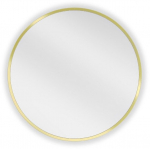 Vonios veidrodis Mexen Loft Round, 50 cm, auksinis