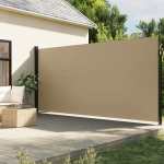 I&scaron;traukiama &scaron;oninė markizė, smėlio spalvos, 200x500cm