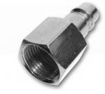 Jungtis su 1/4" vidiniu sriegiu Bradas STEEL-CHROME