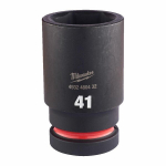 Milwaukee 1" 41 mm 6-kampė ilga smūginė galvutė