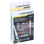 Dunlop - Saugiklių komplektas + įtampos testeris 28 vnt