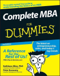 Complete MBA For Dummies 2nd edition