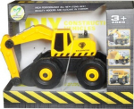 Statybinė ma&scaron;inėlė ekskavatorius su įrankiais, 3+