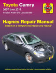 Toyota Camry & Avalon & Lexus ES 350 (2007-2017) (USA): 2007-15