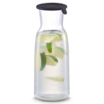 Stiklinė karafa su silikoniniu dangteliu, 700 ml