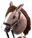 Žirgas ant lazdos Hobby Horse Arklys Skippi, rudas
