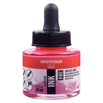 Akrilinė ra&scaron;alo buteliukas Amsterdam 30ml rožinė refleksija