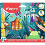 Flomasteris Maped ColorPeps Jungle Fever Jumbo 12vnt.