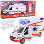 Greitosios automobilis NoboKids, baltas