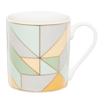 Ambition puodelis Kubek Geometric pastel, 380 ml