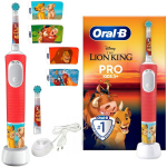 Elektrinė dantų &scaron;epetėlė - Oral-B - Vitality Pro 103 - Disney Liūtas Karalius - 2 režimai - Vaikams nuo 3 metų ir vyresniems