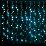 Kalėdinė girlianda - užuolaida 3x2m, &scaron;altai balta, IP44, 240LED, 14.4W