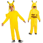 Pokemon Pikachu karnavalinis kostiumas geltonas persirengėlis 127-136 cm (7-8 metai)