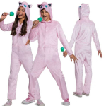 Pokemon Jigglypuff karnavalinis kostiumas rožinis persirengėlis 127-136 cm (7-8 m.)