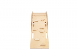 Small Dream Rocker White Wood & Slide
