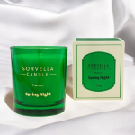 Aromatinė žvakė Premium Sorvella Spring Night, 170 g