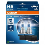 Halogeninės lemputės H8, 13,2V, 35W, iki 4800K, COOL BLUE INTENSE serija