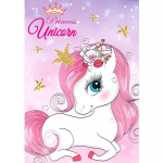 Pledas Disney Unicorn Princess, 100x140 cm