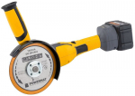 Akumuliatorinis kampinis &scaron;lifuoklis PowerMat PM1320, 21V Li-ion 125mm