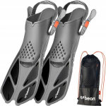 Beon Flex G1 reguliuojami plaukmenys, 36-41 dydis, juoda/pilka