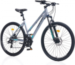 Miesto dviratis Corelli BIKE CITY 28 aliuminis 21V pilkas moterims