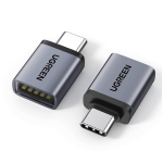 Ugreen usb c į usb 3.2 adapteris 10 gbps otg 2 vnt. usb type c male į usb a female adapteris, suderinamas su iphone 16 plus pro max 15 macbook pro air imac ipad pro galaxy tab s9 s24 (juodas)